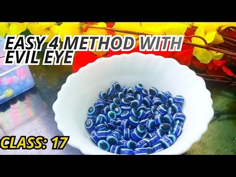 🧿✨Evil Eye Bracelet-ஐ 4 different methods-ல் Easy ah செய்யலாம் |Evil Eye Bracelet | 4 Easy Methods