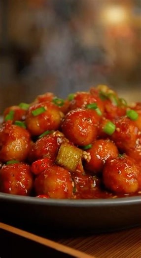 wow kya manchuriyan hai sos le laba lab 🤤❤️💞 #cartoon #fastfood #blogger #manchuriyan #ytshorts