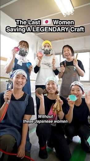 The Last Japanese Women Continuing a LEGENDARY Craft #japan #fashion #craftsmanship