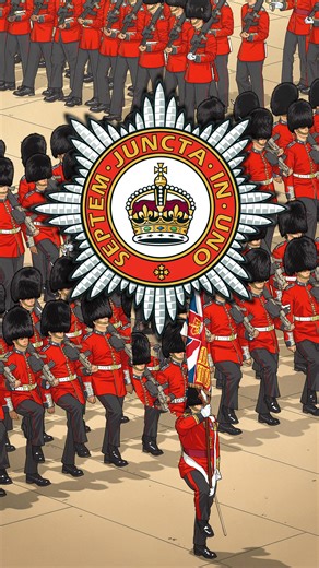 Welsh Guards on Instagram: "It’s an old one but a good one. Different buttons. Different plumes. Different traditions. But one standard, one purpose, and one family. The Foot Guards might look similar at first glance, but every regiment brings its own history, customs and identity to the parade square — from the precision of the Grenadier Guards, the quiet professionalism of the Coldstream Guards, the pride of the Scots Guards, the spirit of the Irish Guards, to the legacy and grit of the Welsh 