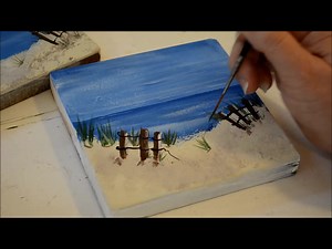 This super easy painting lesson is wonderful for beginners, even if you think you can't paint you can do this one. It is one of my most popular for good reason. See more...👇👇👇 | Flower Patch Farmhouse