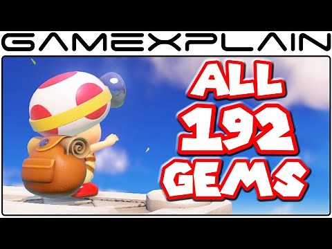All 192 Gems in Captain Toad: Treasure Tracker in 32 minutes - 100% Guide & Walkthrough