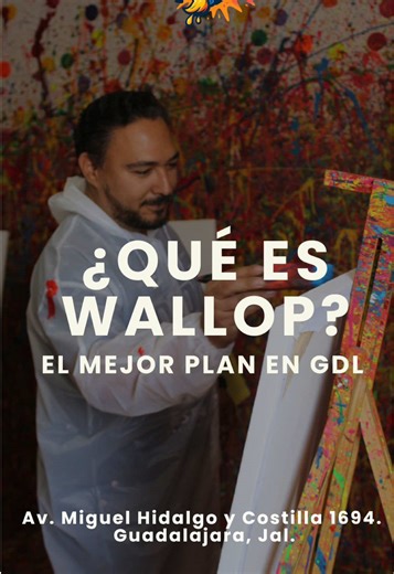 ¿Sin plan en Guadalajara? 👀 Este es tu señal para venir a conocer Wallop 🎨 Aquí no vienes a ver vienes a crear. Ven con tu persona favorita y vive algo diferente. 📍 Reserva tu cita y descúbrelo tú mismo. #WallopGDL #TikTokGDL #PlanDiferente #QueHacerEnGDL #ExperienciaWallop