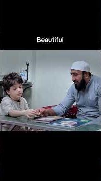 The way he teaches ❤️. #QariHashim #Teaching #student #Quran