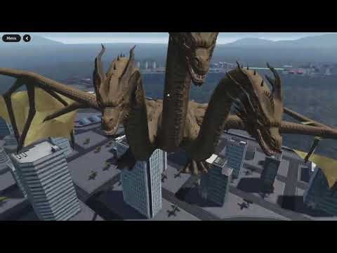 King Ghidorah 2019 Vs Kong & Godzilla an Epic Battle!
