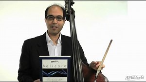 D'Addario Helicore Orchestral Bass String Set, 1/2 Scale, Medium Tension