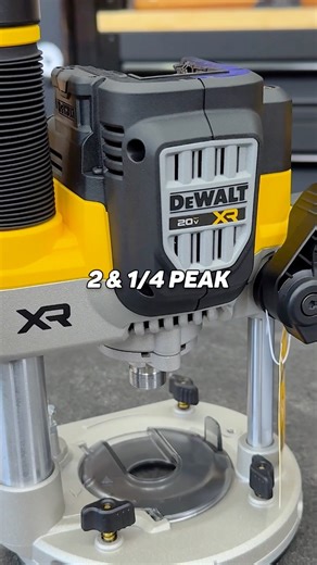 This could be the safest, most powerful cordless router for woodworking! #dewalt #tools | 731 Woodworks