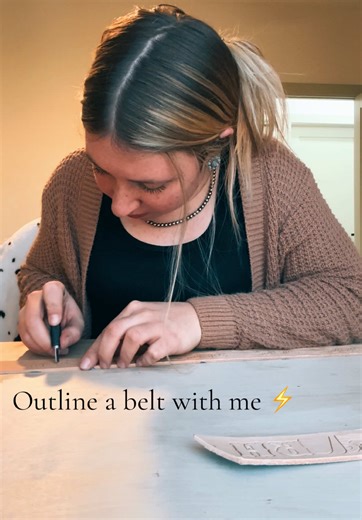 Creating a Custom Tooled Leather Belt
