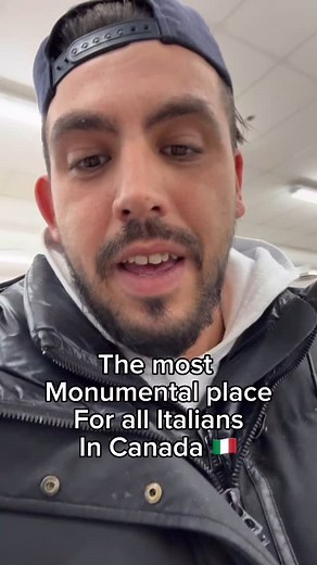 The most monumental place for all Italians in Canada 💯🇮🇹 . Tell me this isn’t facts bro..I’ll wait … . Follow @gracetextile | The DoucheBag Guido