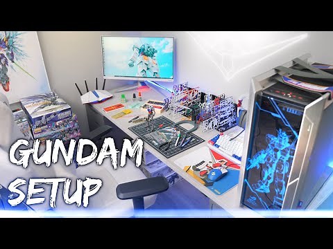 The Ultimate Gundam PC & Desk Setup!