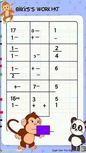 Addition & Subtraction Practice for Kids!
