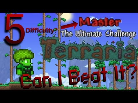 Can I Beat Terraria On The Hardest Difficulty? (First Master Mode Playthrough) [5]