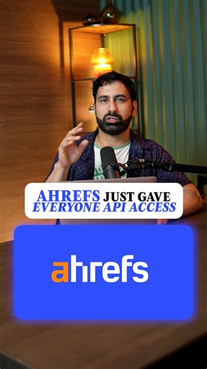 Ahrefs Just Gave Everyone API Access.