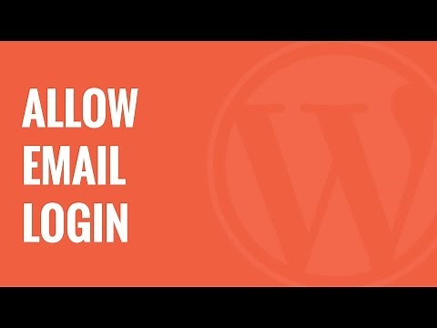 How to Allow User Log In with Email in WordPress