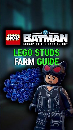 How To Farm Studs FAST In LEGO Batman: Legacy of the Dark Knight #legacyofthedarkknight #gamingtips