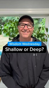 Hey Kids! 👋🏻👋🏻 An old proverb says, “Still waters run deep.” or “The deepest rivers flow with the least sound.” Being shallow is easy, it takes no real effort. But becoming a person with depth takes work. Proverbs 20:5 says, “The purposes of a person’s heart are deep waters, but one who has insight draws them out.” God bless you 🙏🏻 #dadhowdoi #dad #wisdomwednesday #wisdom #depth | Dad, how do I?