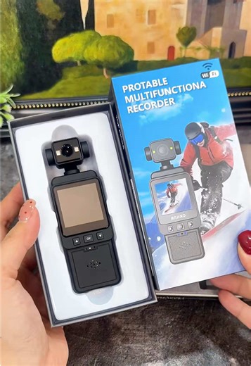 60° Rotating Shooting 1080P Anti-Shake] This USB Rechargeable Camera Makes Everyone a Vlog Master! #SportsCamera #VlogArtifact #LivestreamingEquipment #Anti-ShakeCamera #shortvideotool