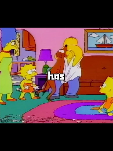 The Simpsons' dog has been acting a bit strange lately.#thesimpsons #cartoon #simpsons #movie #fyp