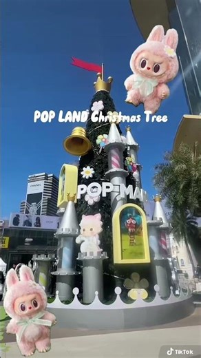 POP LAND Exclusive Festive Event ที่สยามพารากอน 🏰✨ #popland #popmart #popmartthailand #siamparagon