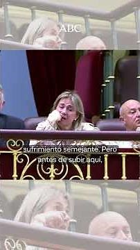 The tears of Marta Calvo's mother in Congress