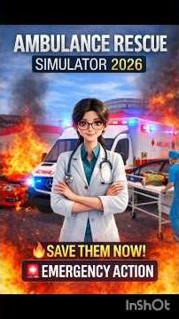 Ambulance Rescue Sim 2026 Gameplay #shortsfeed #google search #youtube search