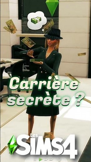 Une carrière secrète dans les Sims 4 ?