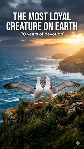 6 Years Without Touching LandAlbatross #Wildlife #Nature #Shorts #LoveStory #Animals #Antarctica