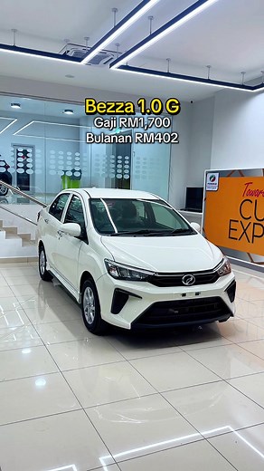 Perodua Bezza Mampu Milik Gaji 1,700