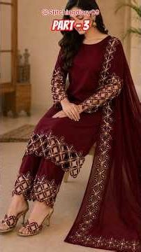💫 Cutwork + Beads Work Border Design | Latest Fashion Trends🔥 Most Viral Dress Design✨Palazzo Ideas