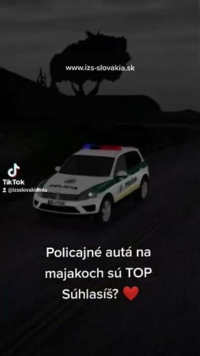 PRVÉ Slovenské GTA! Najkrajšie policajné autá.