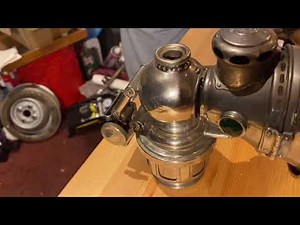 1910s Lucas headlight カーバイトライト