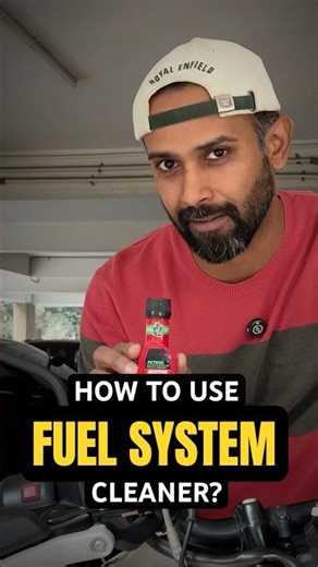Heres How To Use A Fuel System Cleaner #howto #shorts #shortsfeed #viralshorts #ytviral #reels #bike