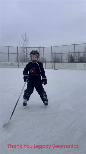 Outlaws Hockey Development on Instagram: "Meet Sabre - # 4 on the Outlaws Prep team 🏒 Sabre is sending a a huge thank you to ✨Legacy Geomatics✨ for sponsoring the Outlaws Prep team this hockey season! Your support plays a big role in helping our athletes compete and grow. We’re proud to have you as part of the Outlaws family 🏒 Thank You Legacy Geomatics!"