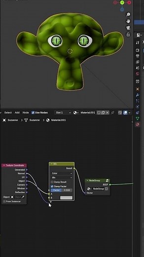 Blender Tip: Make Procedural Textures Follow Character Topology!