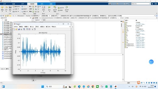 【语音信号分析】基于matlab语音信号数字滤波频谱分析（时域图对比、频域图对比）【含Matlab源码 3143期】