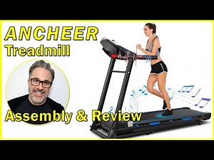 ANCHEER TREADMILL! | Unboxing, Assembly, Review