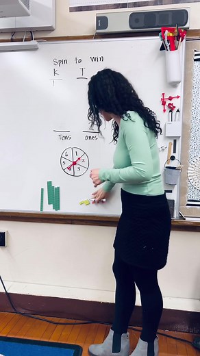 Check out this fun #math activity for your next lesson!🤩 🙌 [📹: @mrstessierkindergarten on IG]