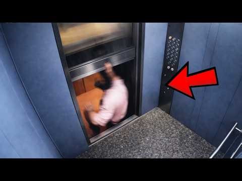 Elevator Incident Captured on Camera… Devastating