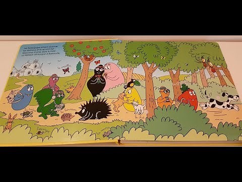 Lecture livre animé : BARBAPAPA - Les animaux