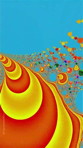 #animation #trippyart #shorts Fractal Harmony: Symmetric Brot and Trippy Visuals #mandelbrotvariants