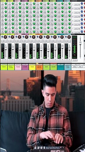 Making a sampled beat in Reason Studios 12