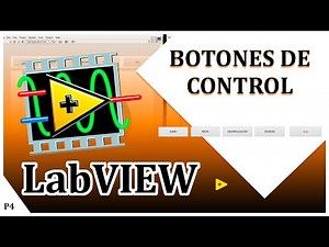 Barra de menú con botones de control | Creación de Interfaz en LabVIEW