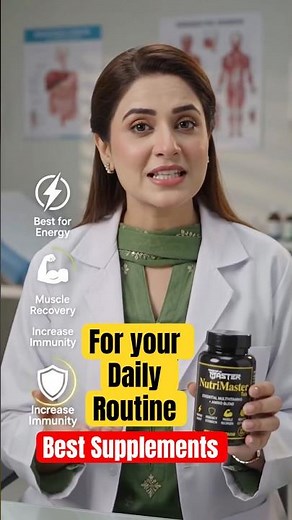 Best Supplement for a Healthy Life | Boost Immunity & Daily Energy | NutriMaster |Master’s Nutrition