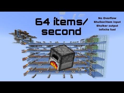 MINECRAFT FURNACE ARRAY 64 items/sec by: MMT