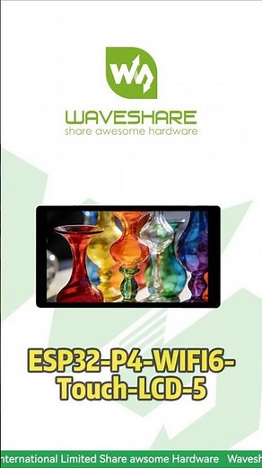 ESP32-P4-WIFI6-Touch-LCD-5,5" 720×1280 IPS Touch Display,Optional 5MP OV5647 MIPI-CSI Camera#ESP32P4
