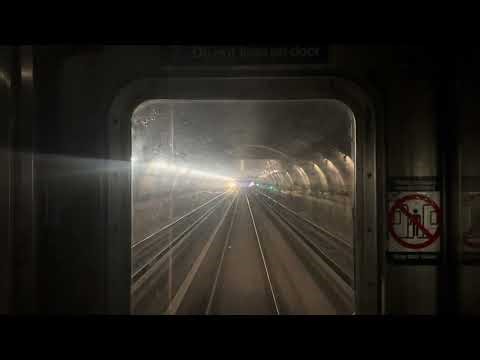 R62A (1) Express Train | Front Window View from 145 Street - 96 Street