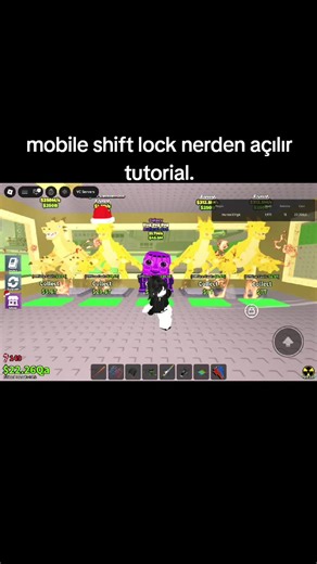 Roblox Mobile Shift Lock Açma Tutorialu