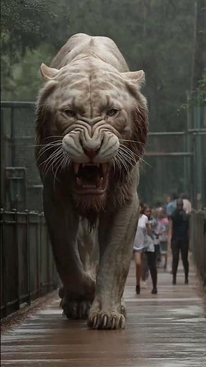 MASSIVE 2000-Pound Liger Escapes From Miami Zoo