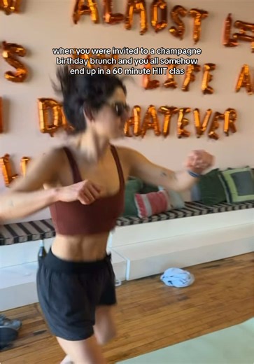 and I ope— | HIIT Workout Class