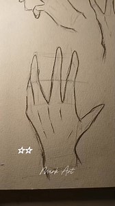 10K views · 223 reactions | hand tutorial #drawing #art | Mark Art | Facebook